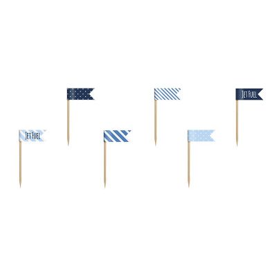 Cupcake toppers flaggor