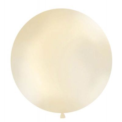 Jätteballong creme 90-100 cm
