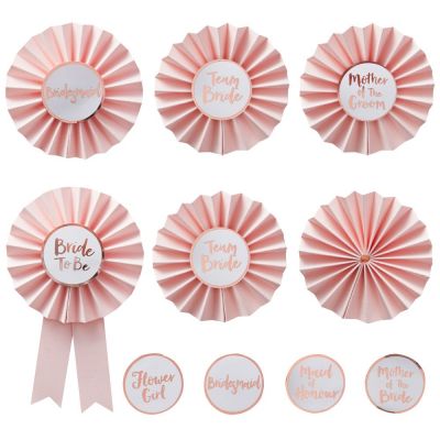 Badges broscher för möhippa 