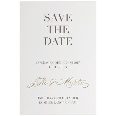 Save-the-date - Classic Devotion