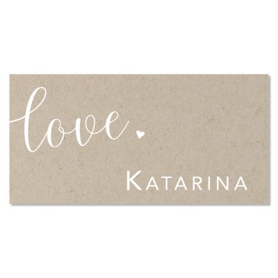 Placeringskort bröllop & fest Rustic Love