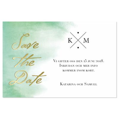 Save-the-date - Emerald Elegance