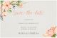 Save-the-date - Romantic Elegance